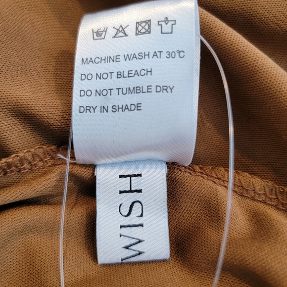 CHICWISH 3D LEAF DOUBLE-LAYERED MESH TULLE MIDISKIRT IN CARAMEL - Picture 8 of 10